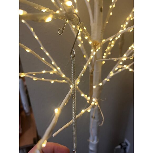 Handmade Plush Christmas Gnome Ornament - Festive Red Hat & Fluffy Beard - Cute - Picture 6 of 6